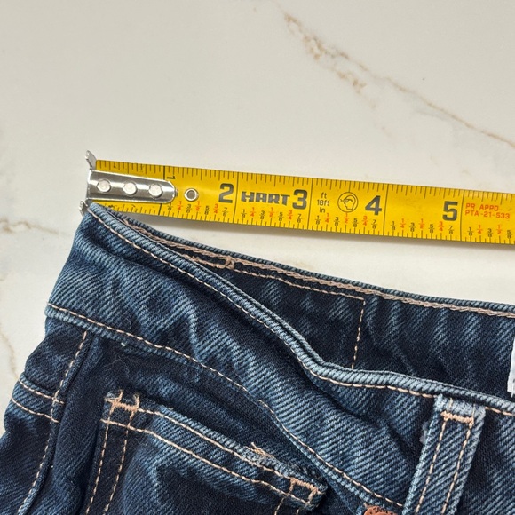 Zara Dark Blue Wide-Leg Pants - Picture 4 of 13